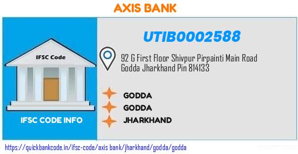 Axis Bank Godda UTIB0002588 IFSC Code