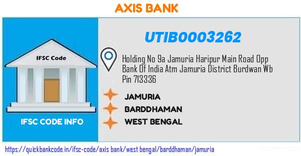 Axis Bank Jamuria UTIB0003262 IFSC Code