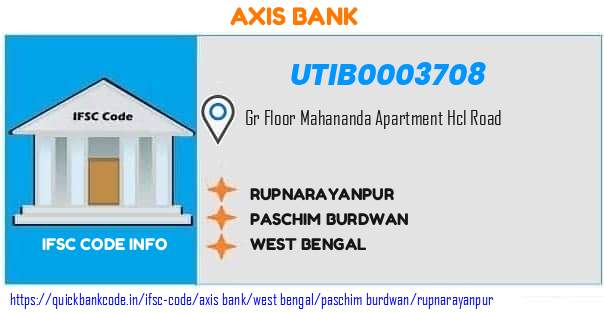 Axis Bank Rupnarayanpur UTIB0003708 IFSC Code