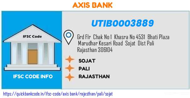 Axis Bank Sojat UTIB0003889 IFSC Code