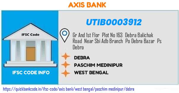Axis Bank Debra UTIB0003912 IFSC Code