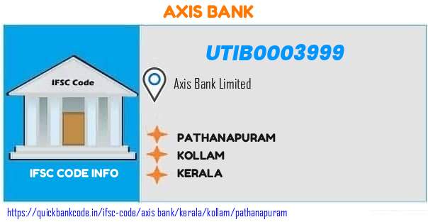 Axis Bank Pathanapuram UTIB0003999 IFSC Code