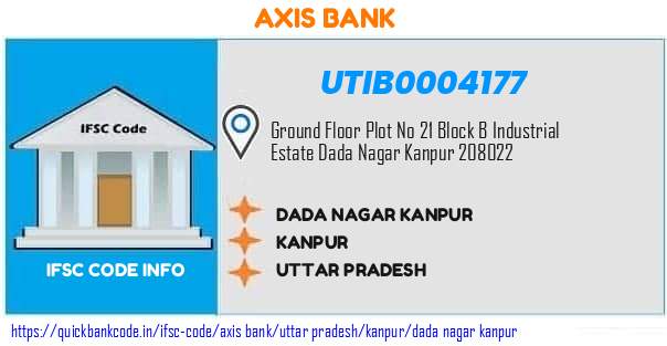 Axis Bank Dada Nagar Kanpur UTIB0004177 IFSC Code