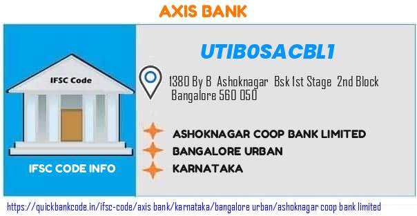 Axis Bank Ashoknagar Coop Bank  UTIB0SACBL1 IFSC Code