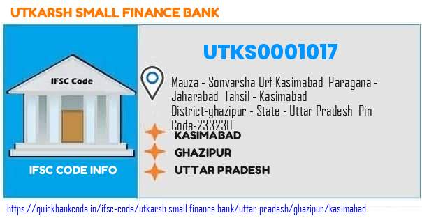 UTKS0001017 Utkarsh Small Finance Bank. KASIMABAD