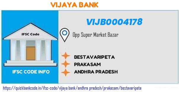 Vijaya Bank Bestavaripeta VIJB0004178 IFSC Code