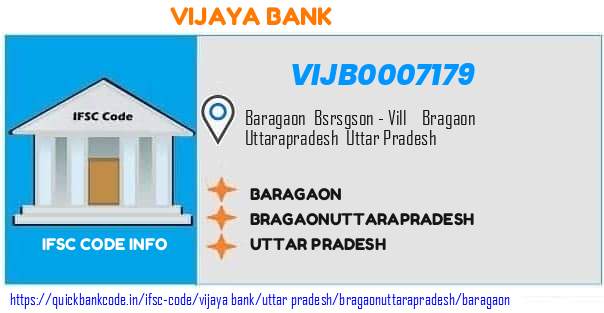 Vijaya Bank Baragaon VIJB0007179 IFSC Code