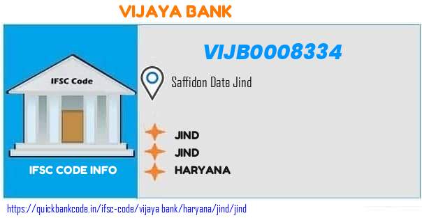 Vijaya Bank Jind VIJB0008334 IFSC Code
