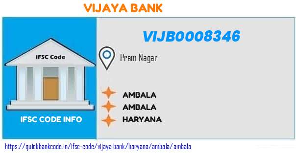 Vijaya Bank Ambala VIJB0008346 IFSC Code