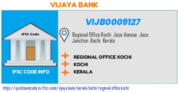 Vijaya Bank Regional Office Kochi VIJB0009127 IFSC Code