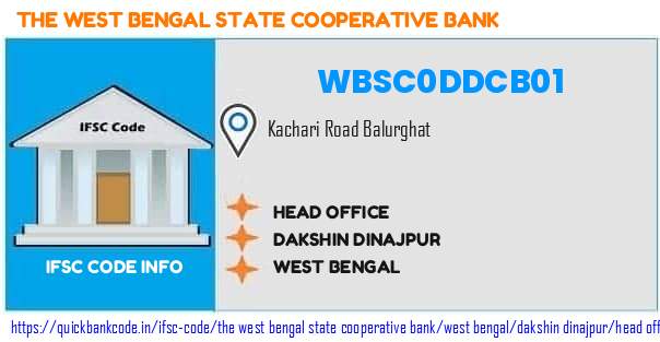 The West Bengal State Cooperative Bank Head Office WBSC0DDCB01 IFSC Code