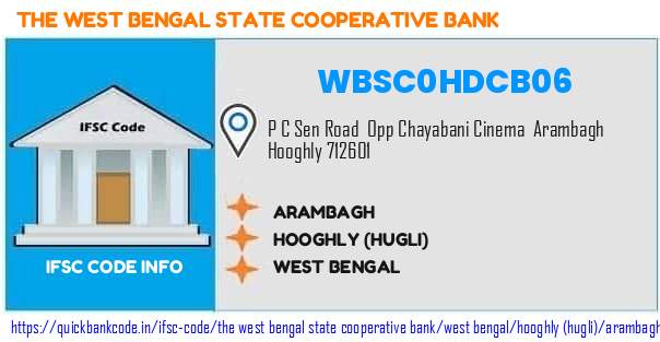 The West Bengal State Cooperative Bank Arambagh WBSC0HDCB06 IFSC Code