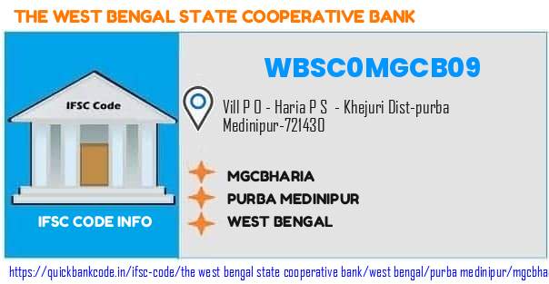 The West Bengal State Cooperative Bank Mgcbharia WBSC0MGCB09 IFSC Code