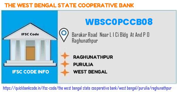 The West Bengal State Cooperative Bank Raghunathpur WBSC0PCCB08 IFSC Code