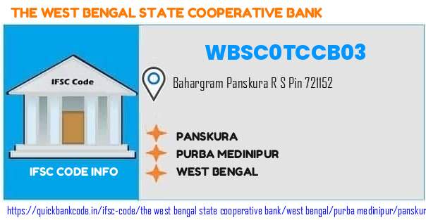 The West Bengal State Cooperative Bank Panskura WBSC0TCCB03 IFSC Code