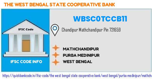 The West Bengal State Cooperative Bank Mathchandipur WBSC0TCCB11 IFSC Code