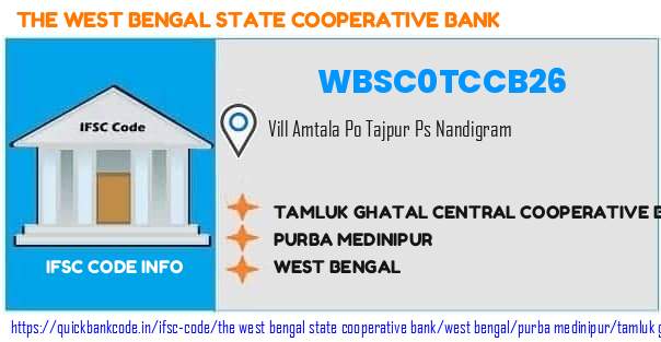 The West Bengal State Cooperative Bank Tamluk Ghatal Central Cooperative Bank  Tengua Branch WBSC0TCCB26 IFSC Code