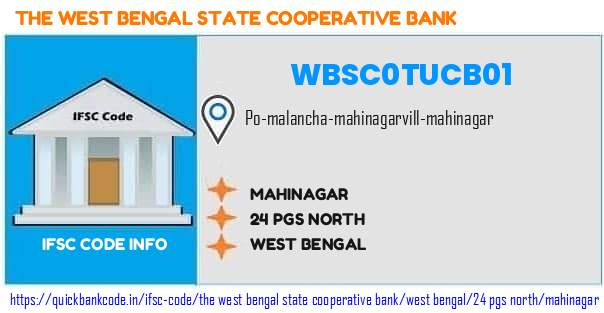 WBSC0TUCB01 West Bengal State Co-operative Bank. MAHINAGAR