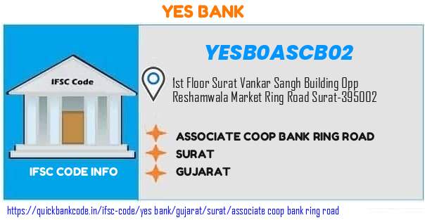 Yes Bank Associate Coop Bank Ring Road YESB0ASCB02 IFSC Code